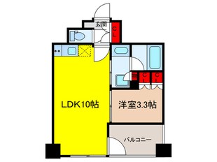 ｻﾞ･ﾊﾟｰｸﾊﾋﾞｵ人形町ﾚｼﾞﾃﾞﾝｽの物件間取画像